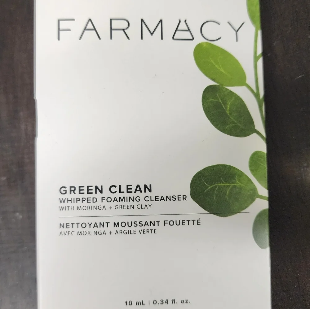 Farmacy Green Clean Whipped Foaming Cleanser New 10 Ml